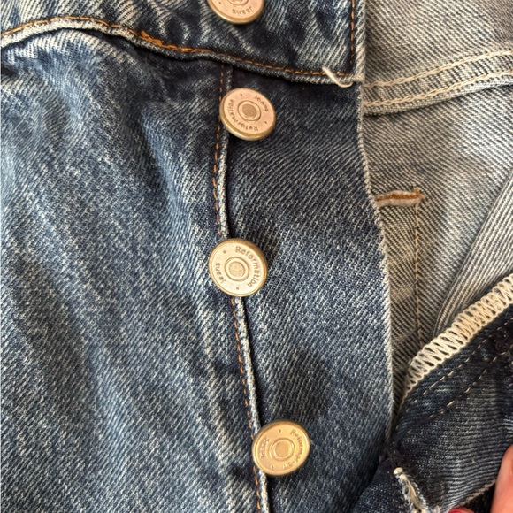 Reformation Blue Straight Leg Jeans - Picture 5 of 7